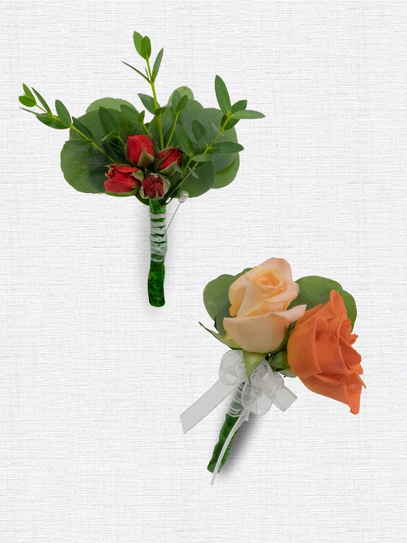 PARADISE 6 - 30 CORSAGE & BOUTONNIERE